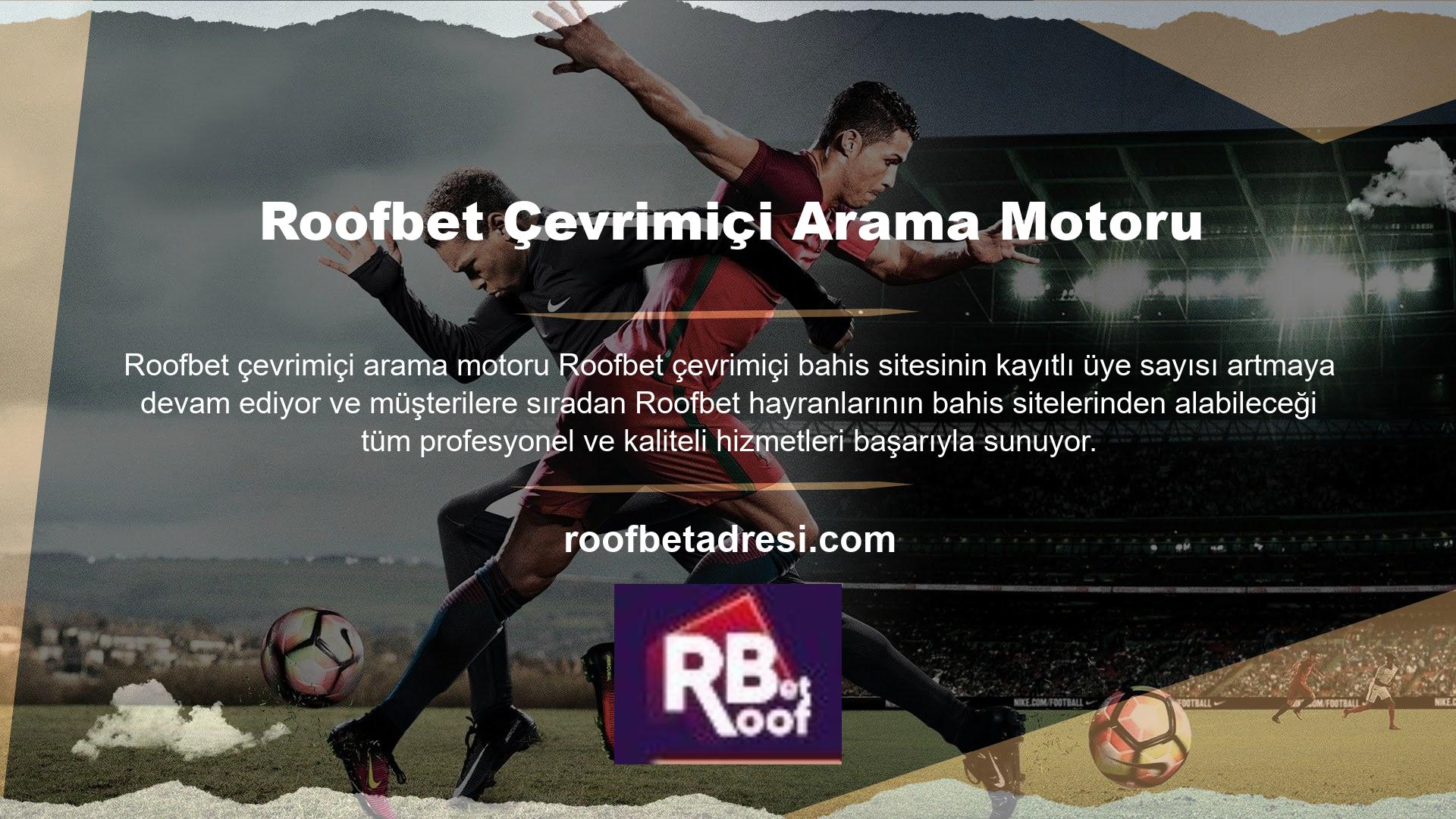 Roofbet web sitesi, kurulduğu günden bu yana Türk casino endüstrisindeki en popüler Roofbet platformlarından biri olmuştur ve hala birçok oyuncuyu kendine çekmektedir